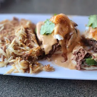 Barbacoa Benedict...... so good!!!!!