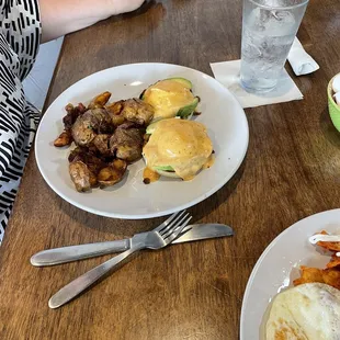 Mexican Eggs Benedict