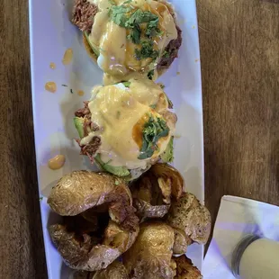 Barbacoa Eggs Benedict