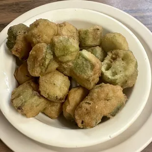 Fried okra