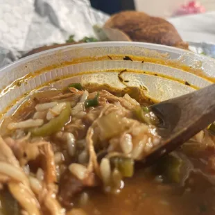 Gumbo... blue fin gumbo?? Winfield gumbo? I can&apos;t remember but it&apos;s close to that