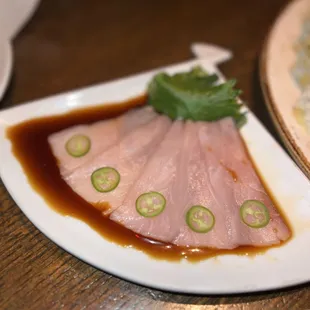Yellowtail Sashimi (~$23)