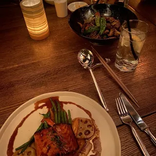 Honey Glazed Salmon*