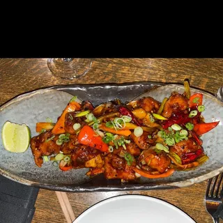 Black Pepper Chili Chicken