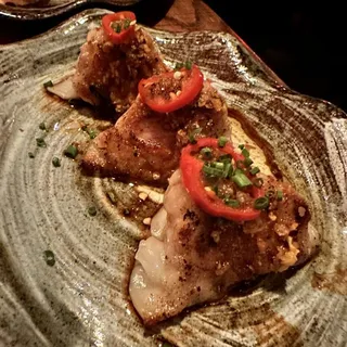 Spicy Yellowtail Tartare on Crispy Rice