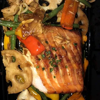 Honey Glazed Salmon