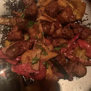 Black Pepper Chili Chicken