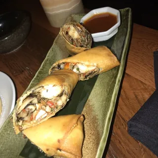 Lobster and Shrimp Spring Rolls