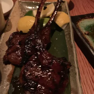 Lamb Chop Yakitori