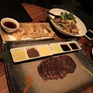 Wagyu Rib-Eye Teppanyaki