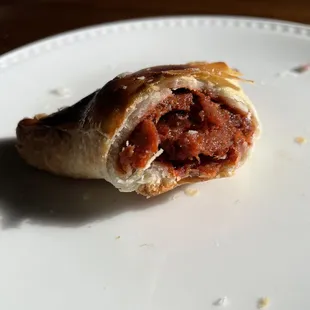 Roasted pork pastry. Again that extraordinary crust! The filling was a touch too sweet for my personal tastes