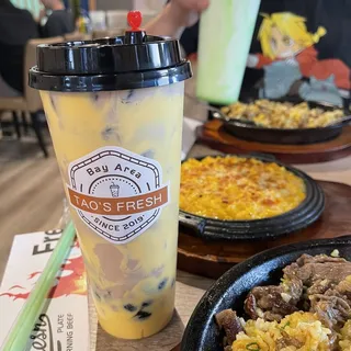 Creme Brulee Boba Milk Tea