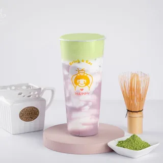Taro Matcha Latte