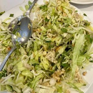 Their infamous Chinese chicken salad.