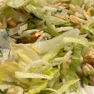 Tossed Shredded Chicken Salad
