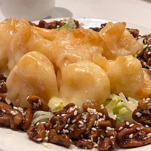 Honey Walnut Prawns