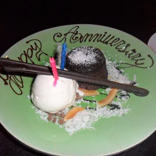 Molten Chocolate Cake