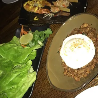 Thai Chicken Lettuce Wrap