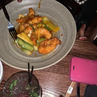 Thai Sweet and Spicy Shrimp