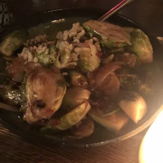 Charred Brussel Sprouts