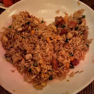 Triple Pork Fried Rice