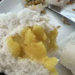 Sweet Yellow Custard Buns