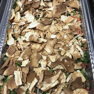 a tray of chips