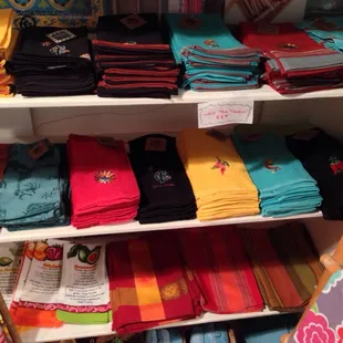 Great colored and designed napkins!