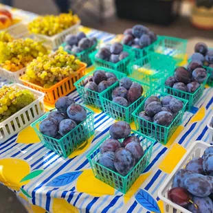 a variety of fruits and vegetables