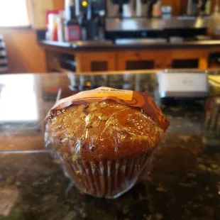 Banana nut muffin