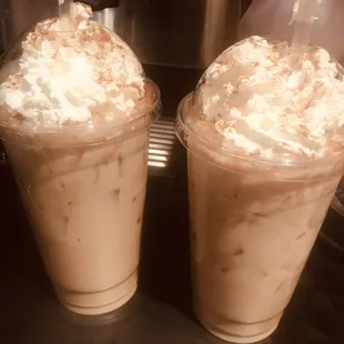 Iced Caramel Macchiatos
