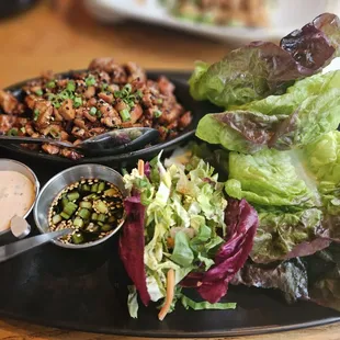 Chicken lettuce wraps