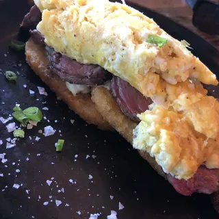 Chicago Style Steak Eggs