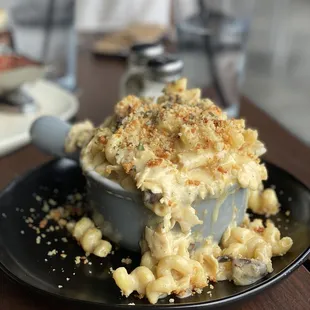 Oven Baked Mac and Cheese with Chicken