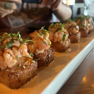 Crispy Salmon Bites