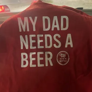T-Shirt for my toddler from Tap and Bottle North
