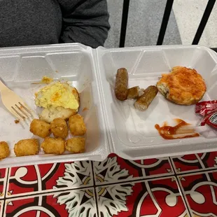 Sausage breakfast sandwich?