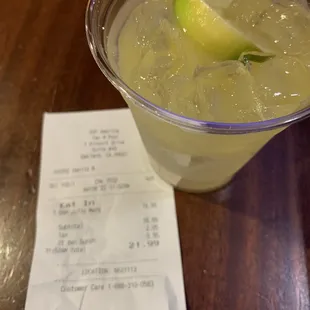 $21 for a Margarita