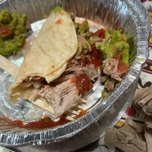 Shitty tacos.