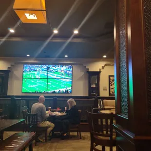 Playoff game here at Tap and Tavern