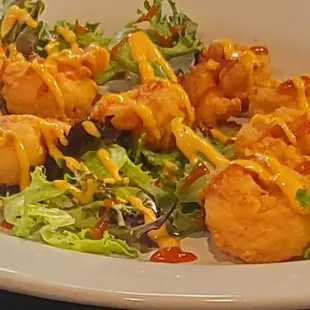 Fried shrimp appetizer