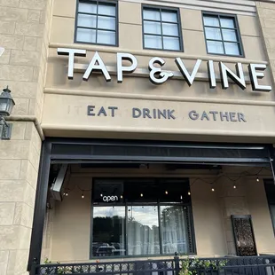 Outdoor seating
