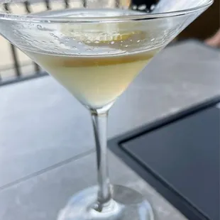 Lemon Drop Martini with Sugar rim.