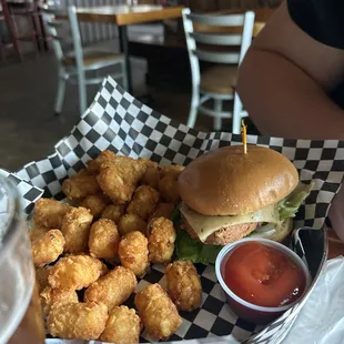 Fried Faux Chicken Sandwich