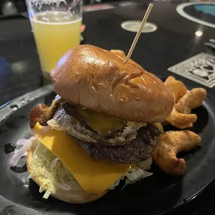 Tapped out ( hangover burger )