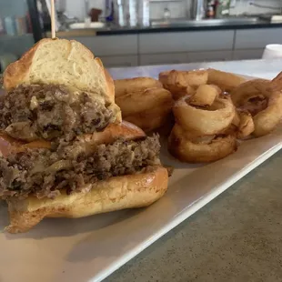 Beer Cheese Philly Cheesesteak... soooo good!