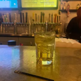 Whiskey and sprite