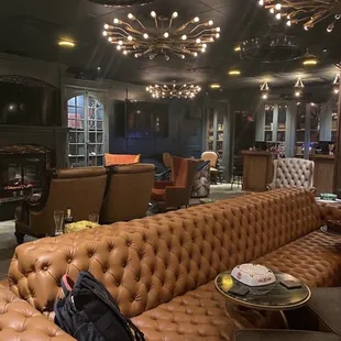 the lounge area