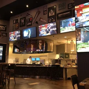 Inside of restaurant