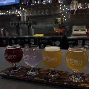 beer/seltzer flight